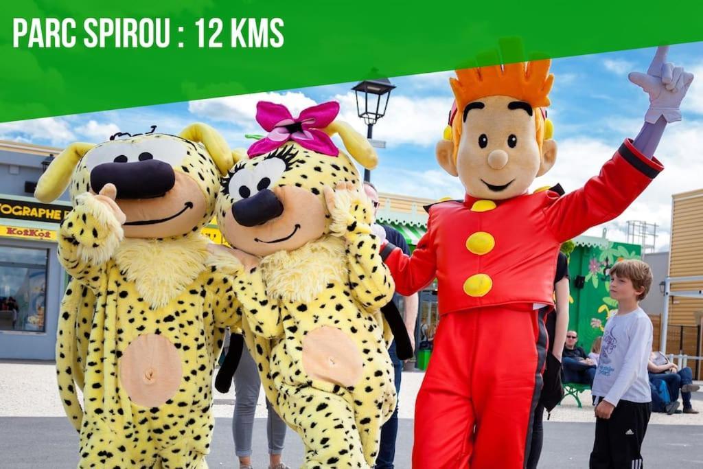 Le Petit Bonheur - Place Parking Privee - Clim - Terrasse - Piscine Partagee - Proche Parc Spirou Сен-Сатурнен-ле-Апт Экстерьер фото